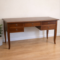 Scrivania elegante in legno massello