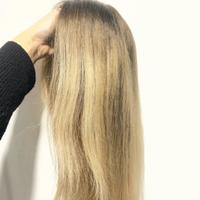 Parrucca di capelli veri europei