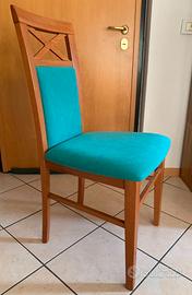 Sedie cucina/soggiorno in legno