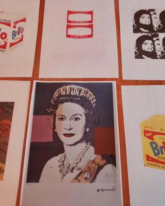 ANDY WARHOL 6 STAMPE PRIMO LOTTO