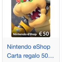 Nintendo eshop ricarica