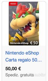 Nintendo eshop ricarica
