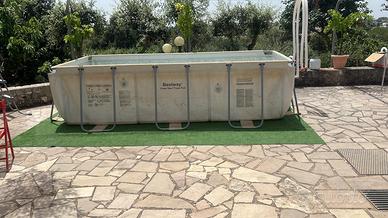 Piscina fuori terra tubolare BESTWAY Power 4x2