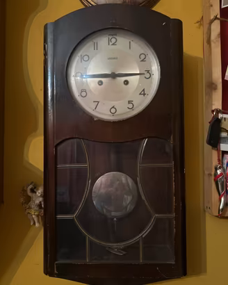Orologio a dendolo da paret vintage ZARVATH anni60