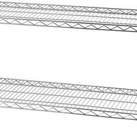 Scaffale regolabile a due ripiani
