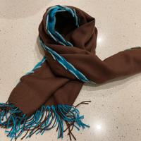 Scialle/sciarpa cashmere/seta bicolor