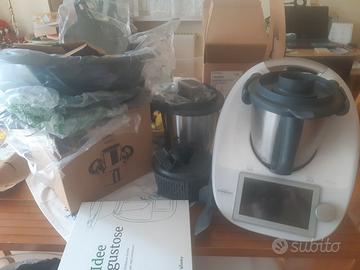 Bimby TM6 usato doppio boccale e cutter