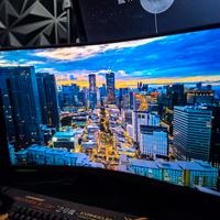 Monitor curvo 32" Samsung neo g8 4k-240hz bianco