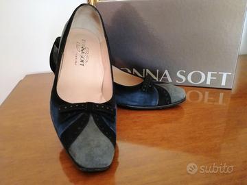 Scarpa donna camoscio n. 37.5 Donna Soft