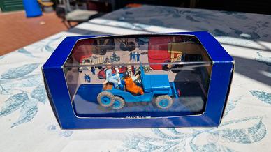 Tintin en volture - La Jeep di "Objectif Lune"