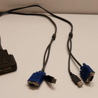 Switch KVM 3,5 mm stereo Startech SV211KUSB porte