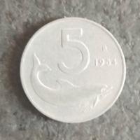 5 lire del 1954
