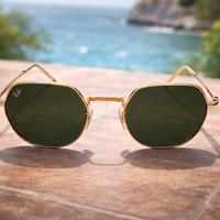 Ray-Ban RB3565 Jack originali oro G-15 nuovi