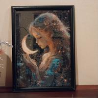 Quadro tecnica diamanti