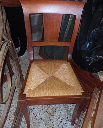 Sedie in legno 