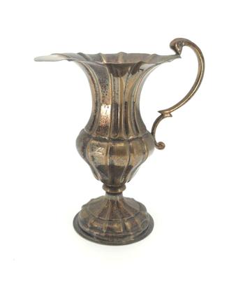 Antica Brocca Versatoio Bronzo Argentato 700 XVIII