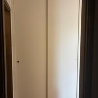 Armadio bianco doppia anta scorrevole