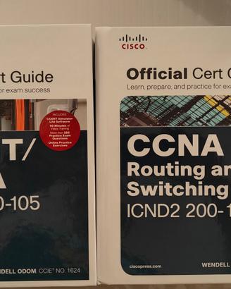 libri Cisco ccna routing switching e cyberops