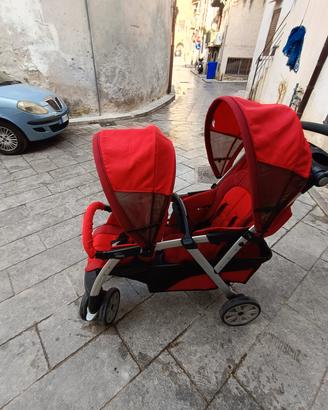 passeggino gemellare chicco + ovetti