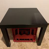 Tavolino IKEA LACK bianco/nero
