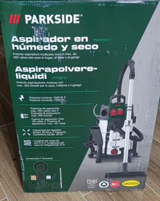 Aspirapolvere liquidi e solidi PARKSIDE 30L 1500w