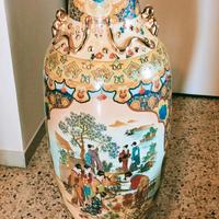 Grande vaso cinese Original Satsuma 