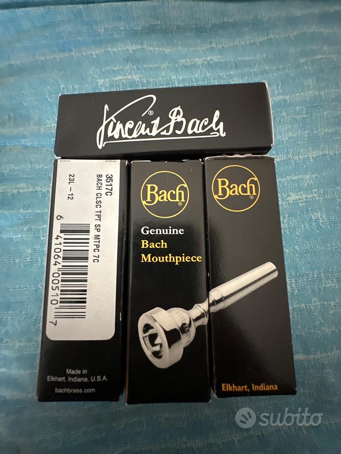 Boccaglio Per Tromba Bach 7E In Argento &ndash; Artigianale E Nuovo Di Zecca!