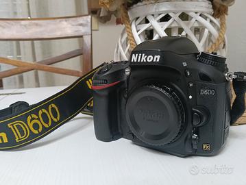 Nikon D600 full frame come nuova 