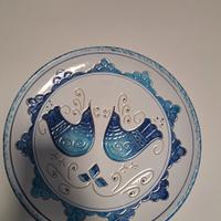 piatto ceramica sarda