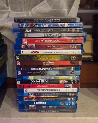 Lotto Blu-ray 3D e Blu-ray standard