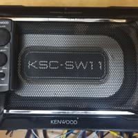 subwoofer kenwood + stereo alpine