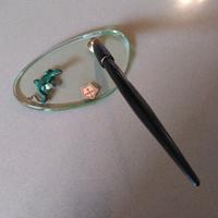 Portapenne nuovo Norex. con penna stilografica