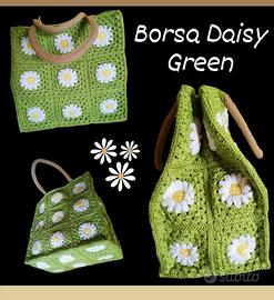 Borsa granny margherita all'uncinetto