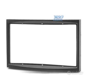 CORNICE NERA RADIO 2-DIN PER CITROEN C2 C3 BERLING