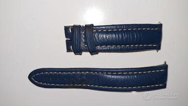 cinturino originale Breitling pelle blu
