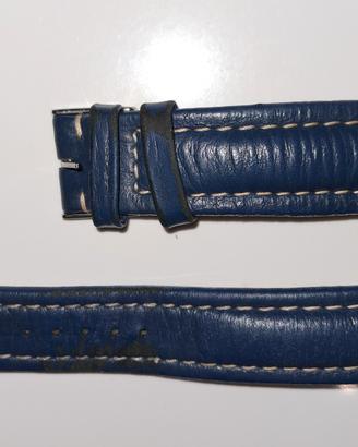 cinturino originale Breitling pelle blu