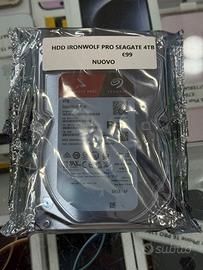 HDD IRONWOLF PRO SEAGATE 4TB - NUOVO