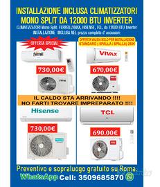 climatizzatore a Roma 