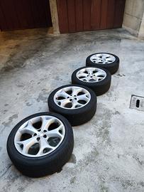 Cerchi in lega originali Ford 18" (5x108) + Gomme