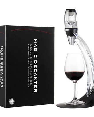 MAGIC DECANTER DELUXE OSSIGENATORE VINO ROSSO IDEA