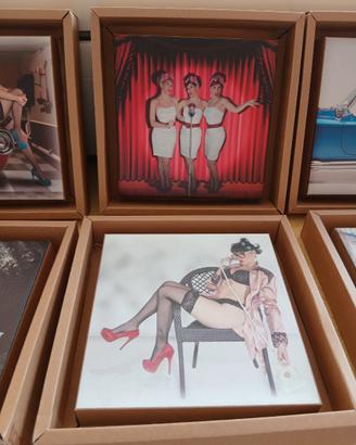 Quadretti Pin up