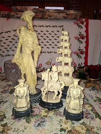 Vintage: Statuette/sculture asiatiche