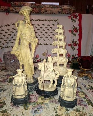 Vintage: Statuette/sculture asiatiche