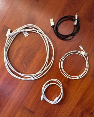 cavi lightning iphone - lunghezze varie 3mt , 1mt