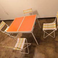 Tavolo da picnic anni 70
