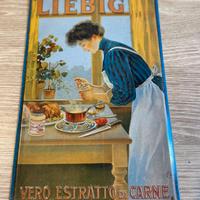 Targa pubblicitaria Liebig Vero Estratto di Carne