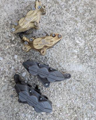 coppia pinze freno Brembo e sumitomo