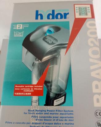 Filtro a zaino Hydor Bravo 200.