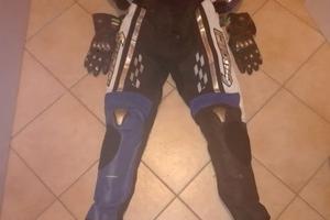 TUTA MOTO GIUDICI TG 48 + STIVALI SUOMY N.41
