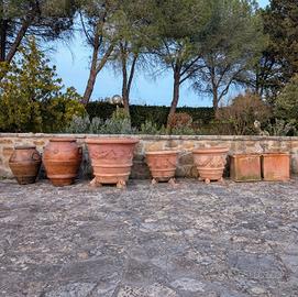 Orci e vasi in terracotta Toscani